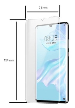 Для Huawei P30 Pro ЗАКАЛЕННОЕ СТЕКЛО УФ 3D + ЛАМПА