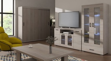 КОМОД 120 ШКАФ 4 ЯЩИКА 2 ПОЛКИ БЕЛАЯ КАРТА