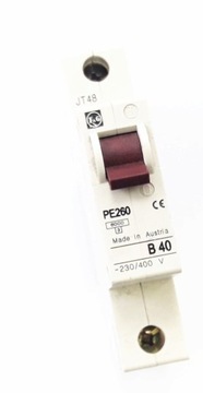 F&G WYŁĄCZNIK NADPRĄDOWY B40 1P PE260