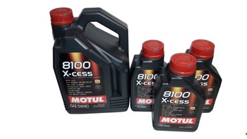 OLEJ MOTUL 8100 5W40 X-CESS 5W-40 8L 5L + 3L