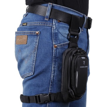 Сумка на бедро REBELHORN HIP II BLACK GREY S