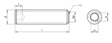 M5X10 НЕРЖАВЕЮЩИЙ ВИНТ НАЖИМНЫЙ ВИНТ ИЗ НЕРЖАВЕЮЩЕЙ СРЕДСТВА 12 ШТ.