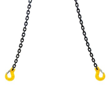 Zawiesie łańcuchowe 2C 4,25T 1,0M G80 prod dźwigowe dźwig HDS