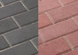 ŚLĄSK OPOLE Polbruk Kostka HOLLAND 8 cm grafit czerwony