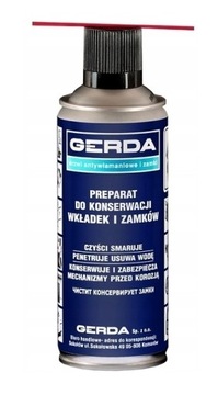 PREPARAT GERDA DO KONSERWACJI ZAMKÓW WKŁADEK 400ml
