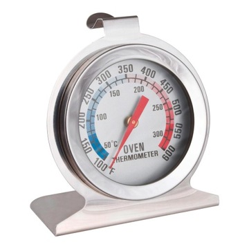 TERMOMETR DO PIEKARNIKA do +300 C solidny INOX