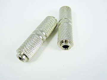 łącznik beczka mini jack 3,5mm stereo HQ
