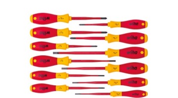 WIHA Zestaw wkrętaków SoftFinish 12-CZ.