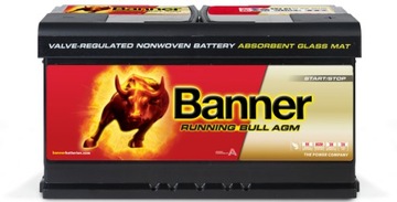 Akumulator Banner AGM 12V 92Ah 850A