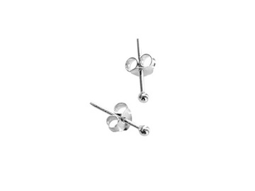 SREBRO 925 KOLCZYKI KULECZKI KULKI 0,3 cm! pr.925