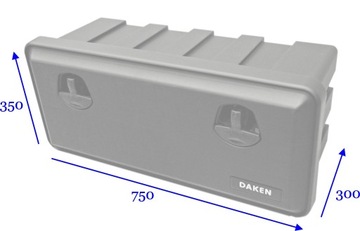 Ящик для инструментов DAKEN 750x300 BOXER SPRINTER
