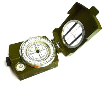 ПРОФЕССИОНАЛЬНЫЙ КОМПАС АЛЮМИНИЕВЫЙ МЕТАЛЛИЧЕСКИЙ ВОЕННЫЙ КОМПАС