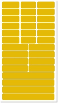 ODBLASKOWE NAKLEJKI ODBLASK ROWER MOTOR KASK 30szt