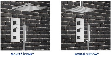INEA СКРЫТЫЙ ДУШЕВОЙ НАБОР С ТЕРМОСТАТОМ