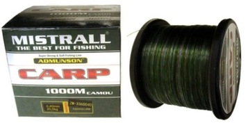 ŻYŁKA MISTRALL ADMUNSON CARP CAMOU 0,35mm / 1000m