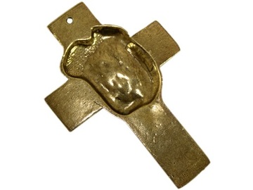 ПОДВЕСНОЙ КРЕСТ 10см с изображением Иисуса - для подвешивания