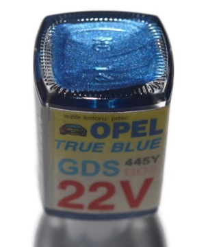 LAKIER OPEL 22V GDS GOS TRUE BLUE ZAPRAWKA DO RYS ARA 10 ML