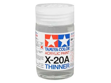TAMIYA 81030 X20A rozcieńczalnik do farb akrylowych Thinner AKRYL 46ml