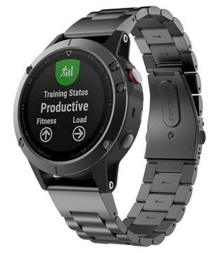 Bransoletka Stalowa 26mm QuickFIT do Garmin Fenix 3 3HR 5X 6X PRO