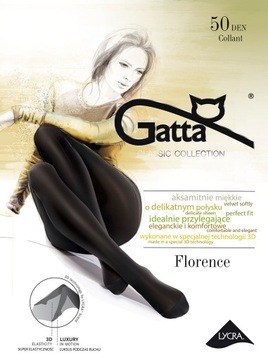 RAJSTOPY Gatta Florence 50den r 4/L Kolory 3D