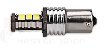 ЛАМПА 45 LED SMD 4014 P21W R5W BA15S БЕЛАЯ