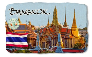 BANGKOK TAJLANDIA magnes na lodówkę kamień 551