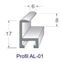 АЛЮМИНИЕВАЯ РАМКА 100x140 РАМКА 140x100 - 8 ЦВЕТОВ