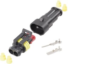 KOSTKA WTYK ZŁĄCZE HERMETYCZNE SUPERSEAL 1,5/2PIN
