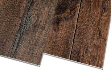 Виниловые панели SPC ТЕМНЫЙ ДУБ + грунтовка ОБРАЗЕЦ