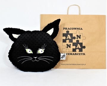 ПОДУШКА ДЛЯ КОШКИ, ОБНИМКИ С ЖИВОТНЫМИ, ВЫШИВКА КОТА