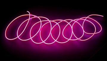 Лента для оптоволокна EL WIRE 4M, 10 ЦВЕТОВ