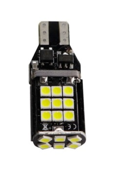 ЛАМПОЧКА 24 LED 3030 W16W T15 CANBUS ОРАНЖЕВЫЙ