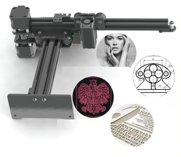 Оригинальный лазерный гравировальный плоттер NEJE Master 7W