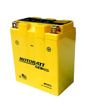 AKUMULATOR AGM MOTOBATT YTX7L-BS 12V 7Ah 105A