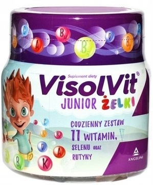 Visolvit Junior żelki - WITAMINY DLA DZIECI 50 szt