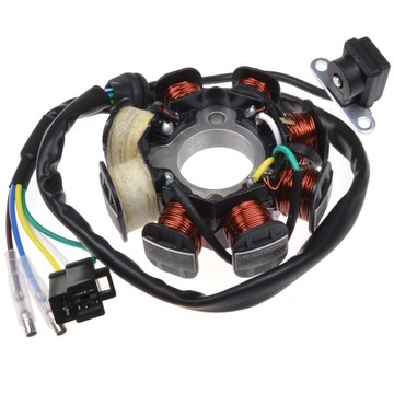 ISKROWNIK STATOR CEWKA SKUTER 4T GY ZIPP ROMET
