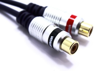АДАПТЕР AUX ADAPTER JACK PLUG 3.5 STEREO 2X RCA SINCH SOCKET VITALCO