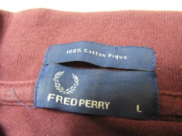 FRED PERRY EXTRA ORYGINALNA BAWEŁNIANA BLUZA M/L