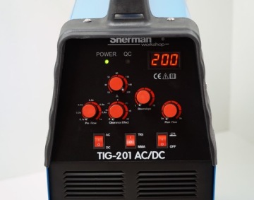 АППАРАТ ДЛЯ ТИГ СВАРКИ алюминия Sherman AC/DC 201 MMA