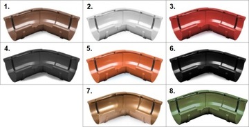 narożnik zewn. REGULOWANY 125mm Bryza CEGLASTY