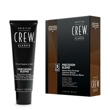AMERICAN CREW Odsiwiacz do Włosów dla Mężczyzn Medium Natural 4-5 3x 40ml