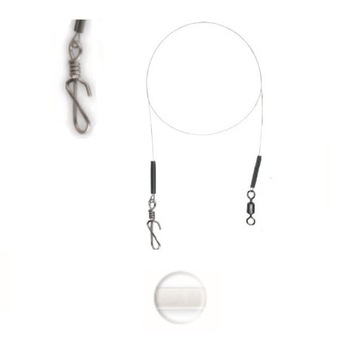 DRAGON Quick Lock Невидимый флюорокарбон 35см 8кг