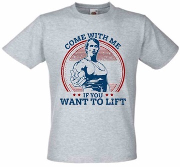 Come with me if you want to lift, Koszulka