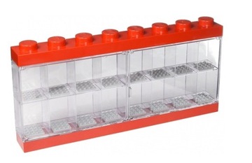 LEGO DISPLAY 4066 GABLOTKA NA 16 MINIFIGUREK CZERWONY - RED