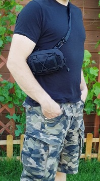 СУМКА НА БЕДРА МИЛИТАРИ + ЗЕЛЕНЫЙ ПОЯС