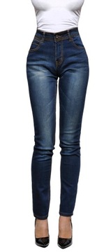 #ON103 Spodnie Jeans Rurki Dopasowane S