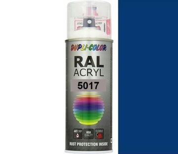 MOTIP RAL ACRYL 5017 POŁYSK DUPLI-COLOR FARBA AKRYL SPRAY 400 ML