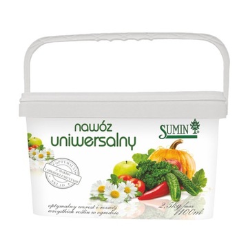 NAWÓZ UNIWERSALNY Granulat 2,5kg Sumin