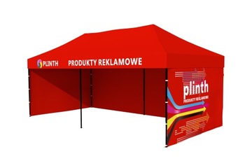Namiot handlowy 3x6 NADRUK ekspresowy reklamowy