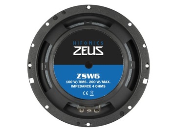 Акустическая система HiFonics ZS6.2E 165 мм, 100 Вт RMS